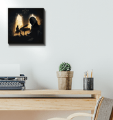 Jazz in the City - Urban Music Canvas Print - Beyond T-shirts